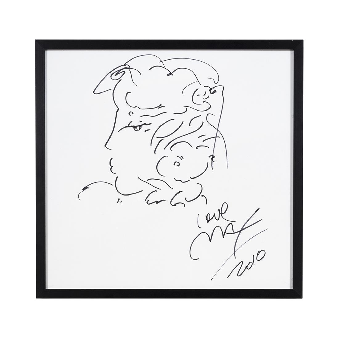 Peter Max Drawing (1 of 1)