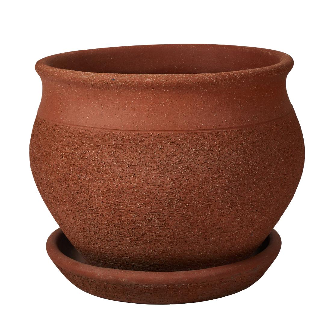 Hans Stumpf Planter with Saucer (1 of 5)