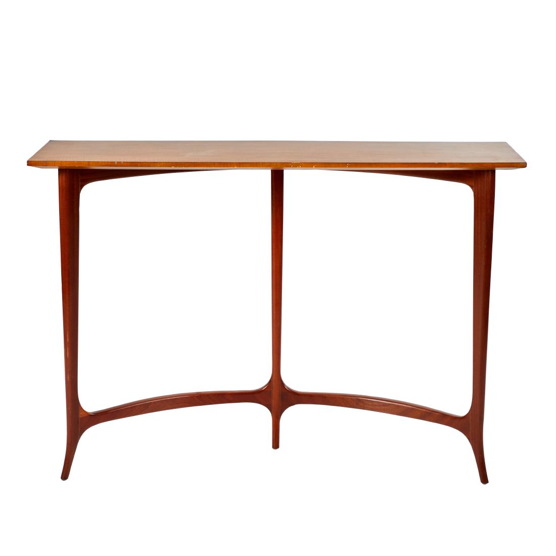 Ezio Minotti Mahogany Console Table (1 of 6)