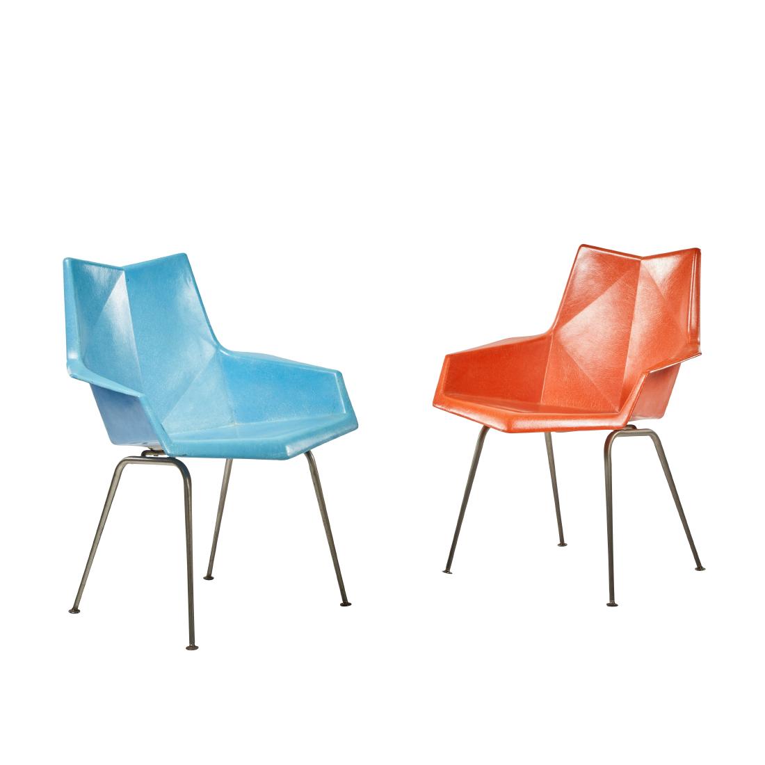 Paul Mccobb Origami Chairs 2