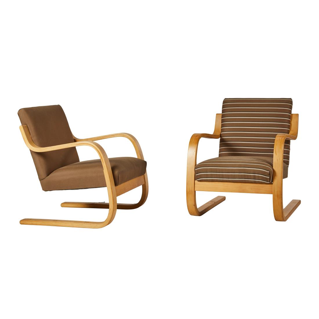 Alvar Aalto Low Back Lounge Chairs (2) (1 of 3)