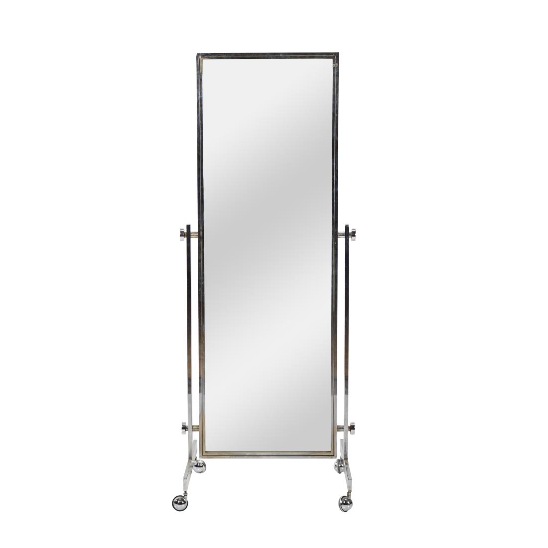 Chrome Cheval Mirror (1 of 3)