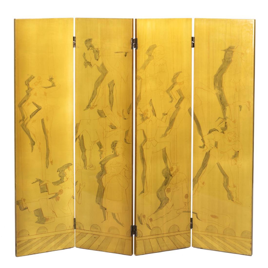 Piero Fornasetti Folding Screen (1 of 8)