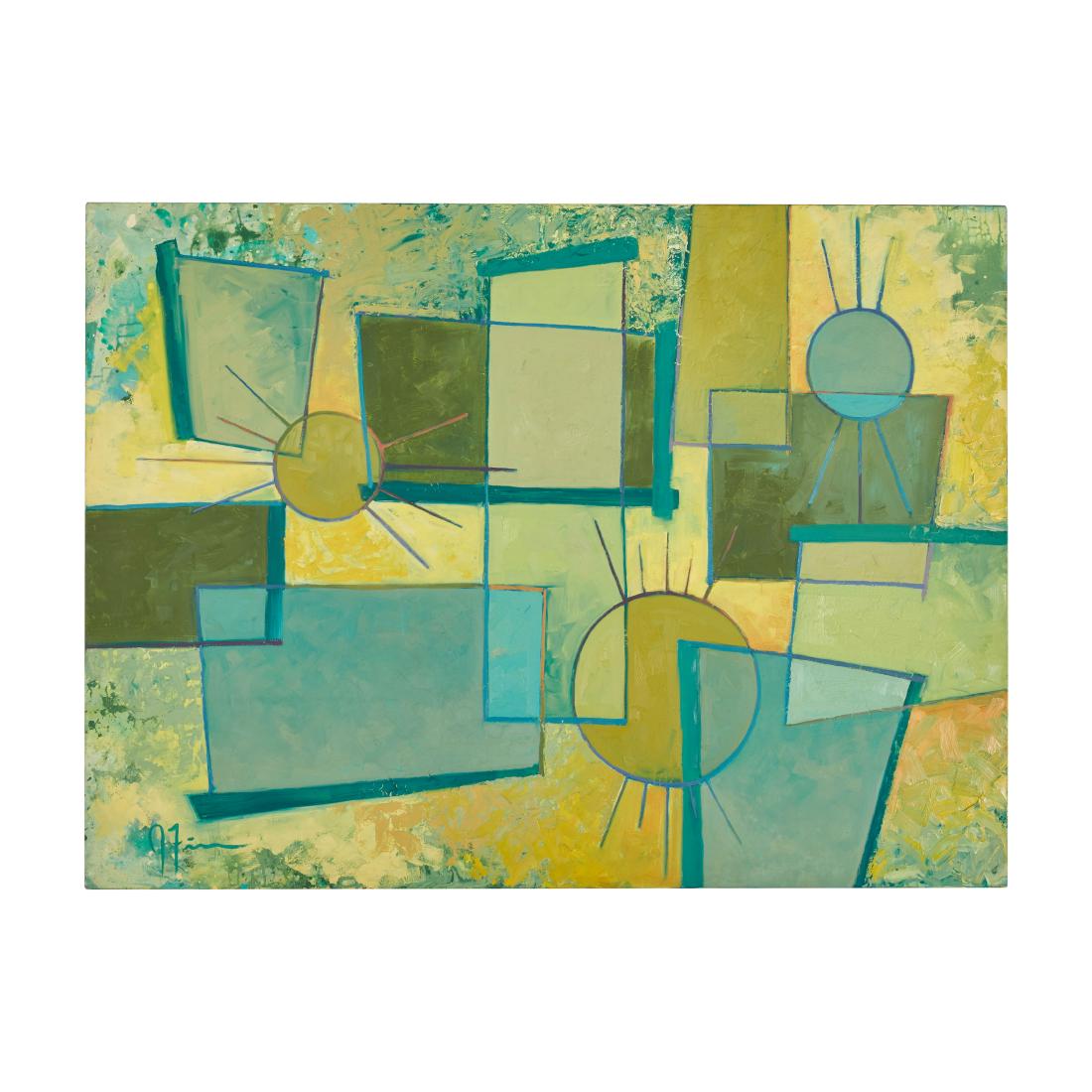 Large Modernist Abstract (1 of 5)