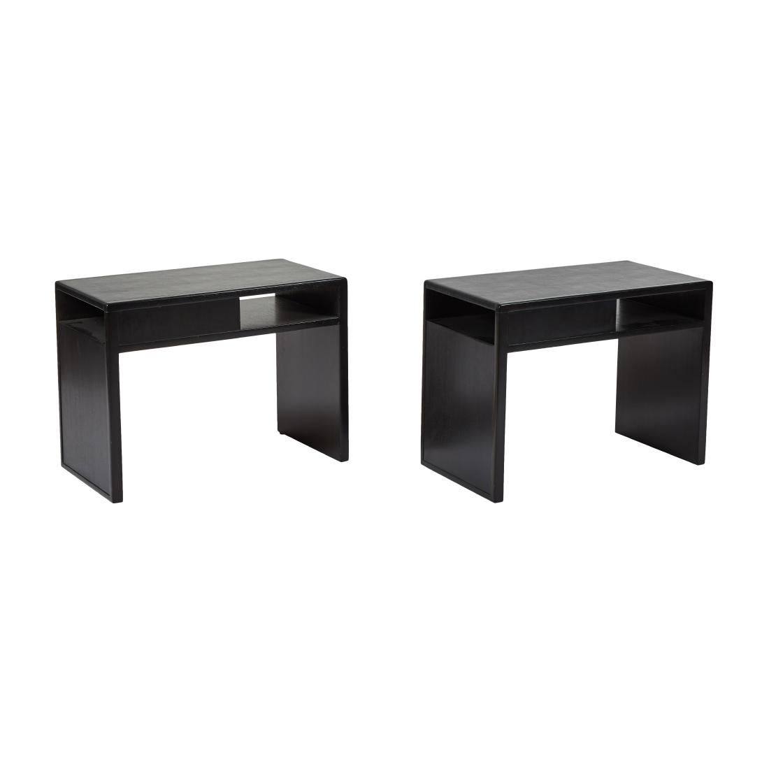 Edward Wormley Leather Side Tables (2) (1 of 5)