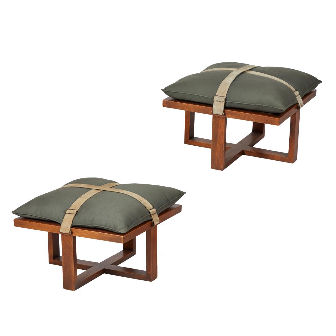 Ottomans With Leather Straps (2) (1 of 3)
