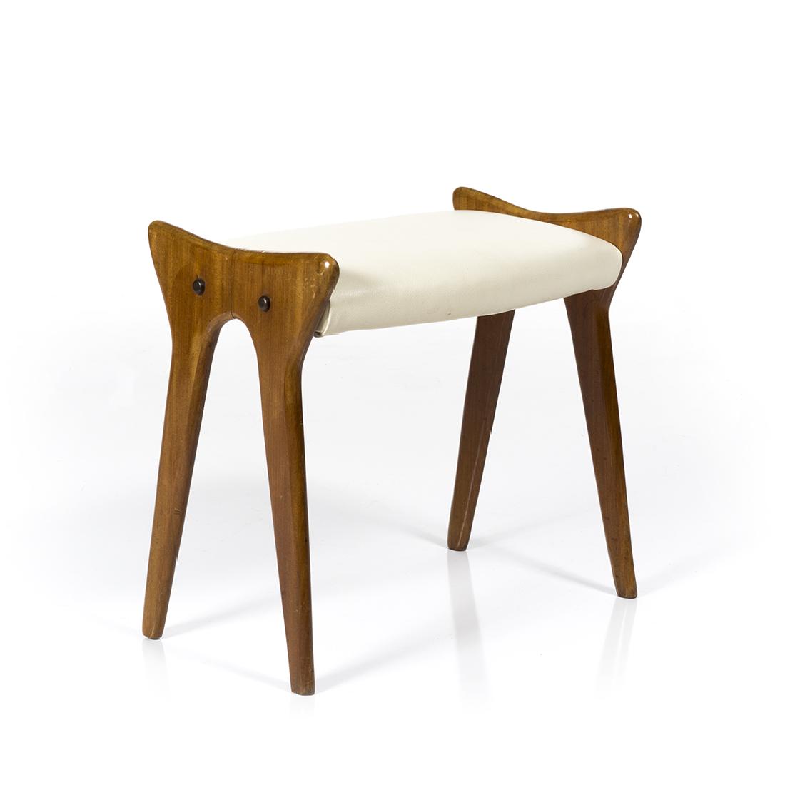 Italian Mahogany Stool (1 of 4)