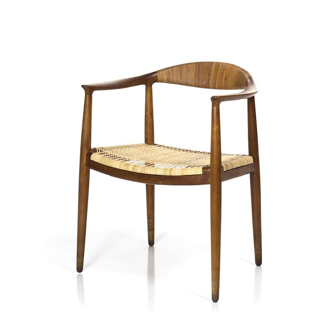 Hans Wegner "The" Chair: "The" chair by Hans Wegner for Johannes Hansen, Denmark 1950s.