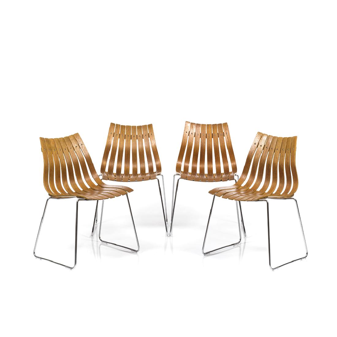 Hans Brattrud Dining Chairs (4) (1 of 7)