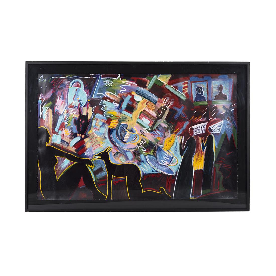 Carlos Almaraz silk screen (1 of 2)