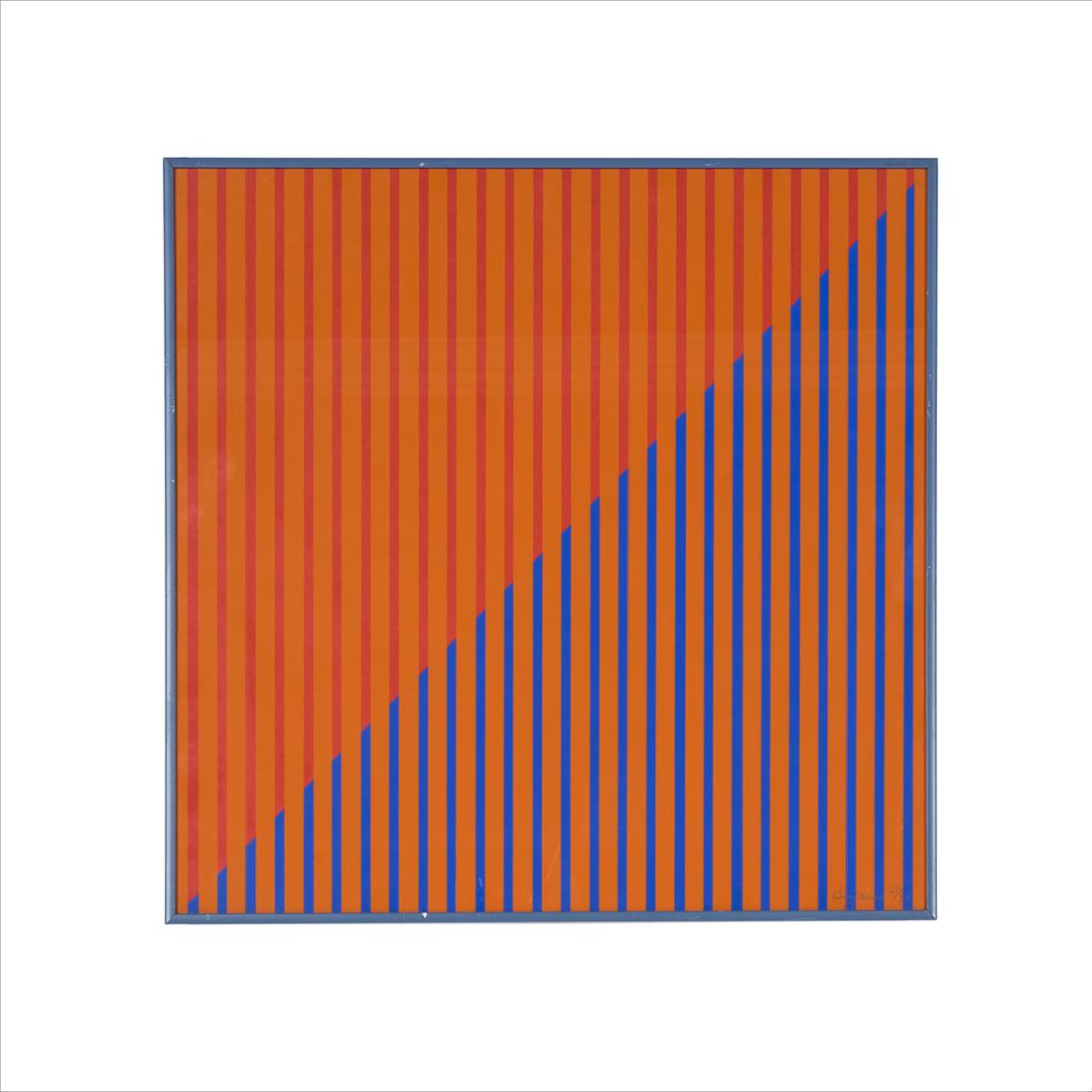 Karl Benjamin Serigraph (1 of 2)
