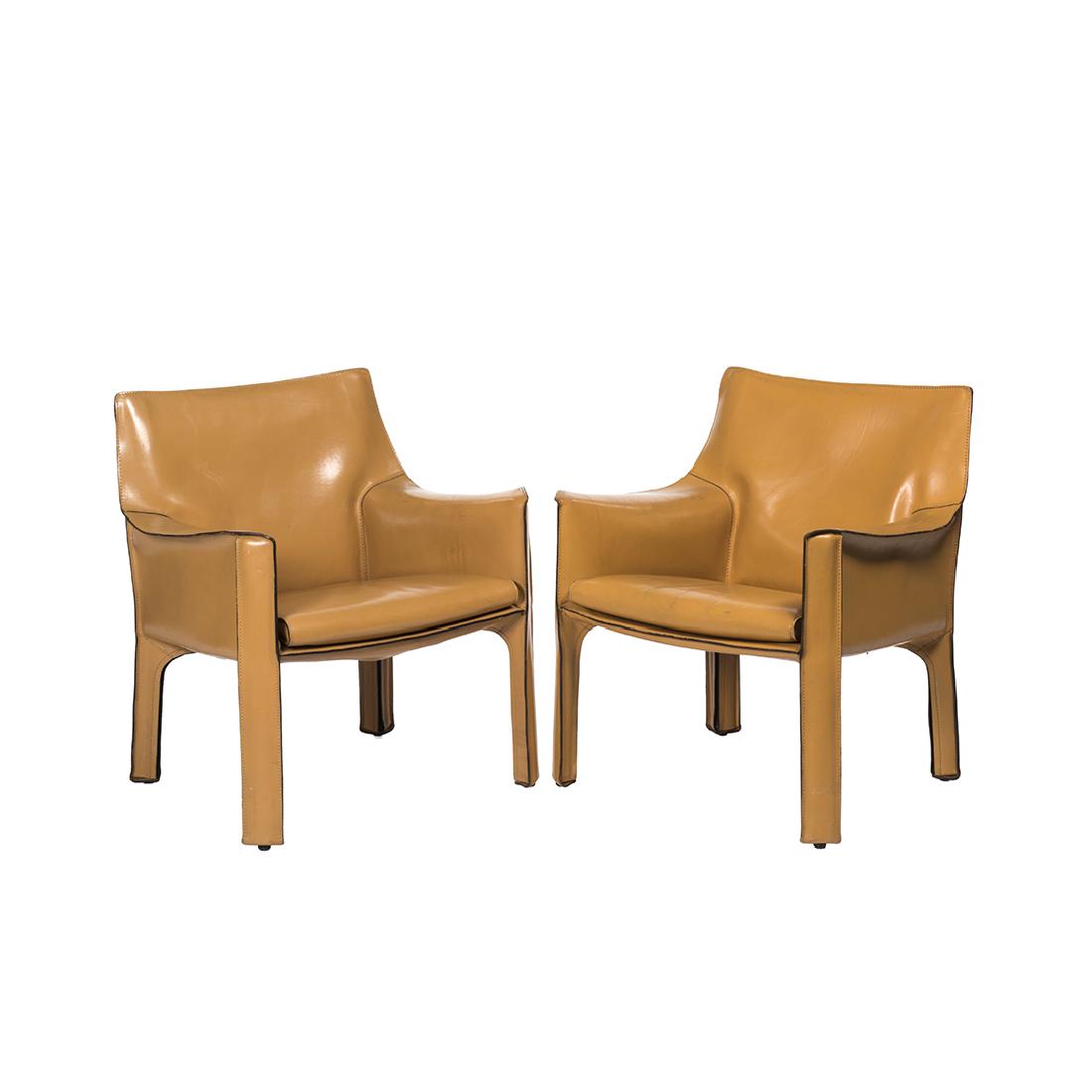 Mario Bellini Cab Lounge Chairs (2) (1 of 7)