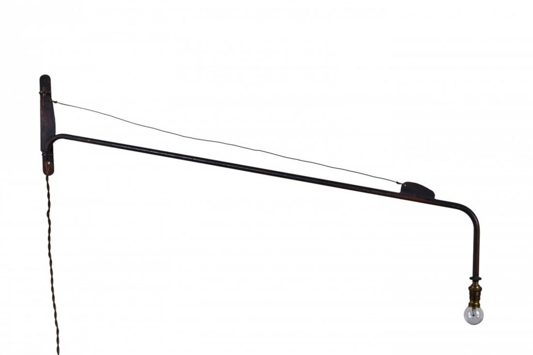 Jean Prouve Style Swing-Jib Lamp (1 of 3)