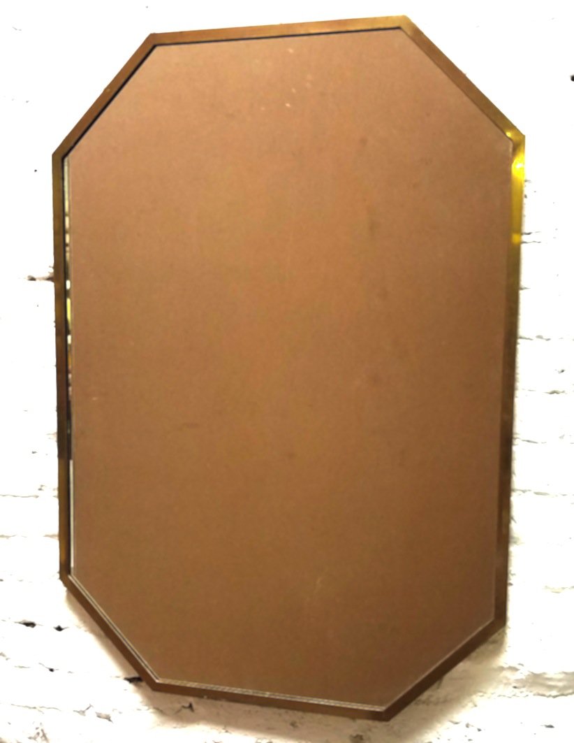 Brass Framed Mirror (1 of 4)