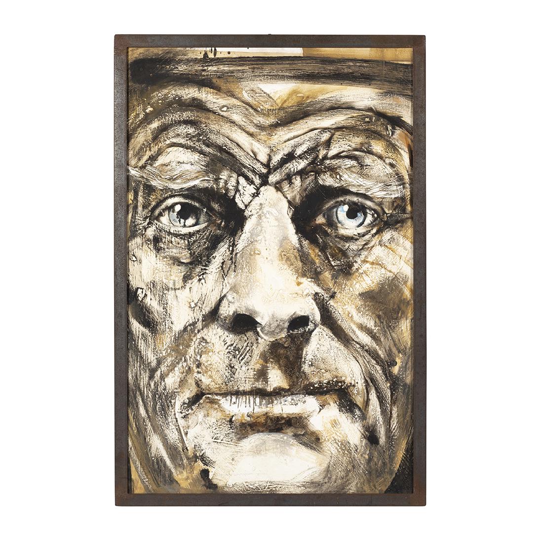 Samuel Beckett Oil Painting (1 of 4)