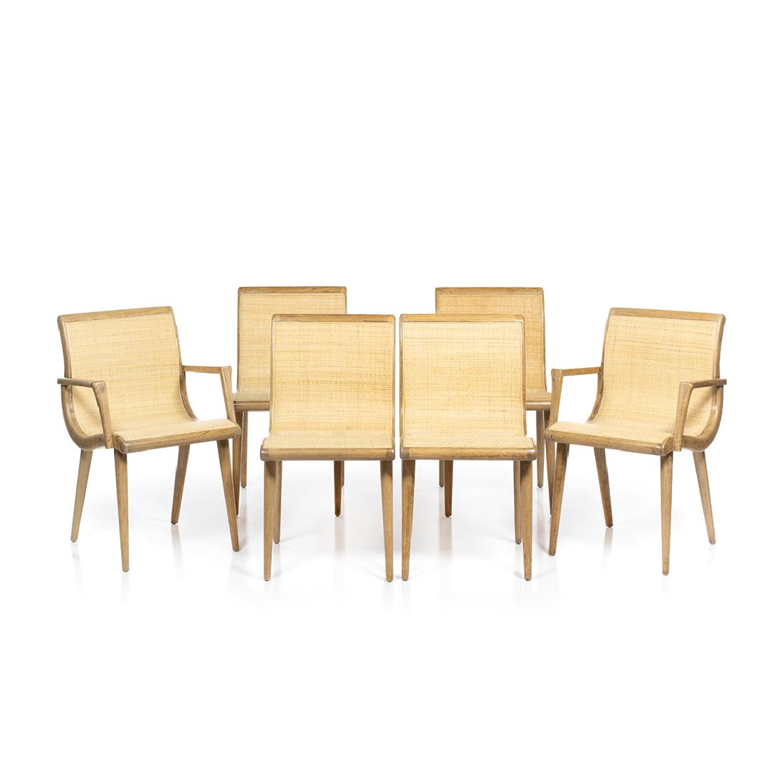 Russel Wright Dining Chairs (6) (1 of 5)