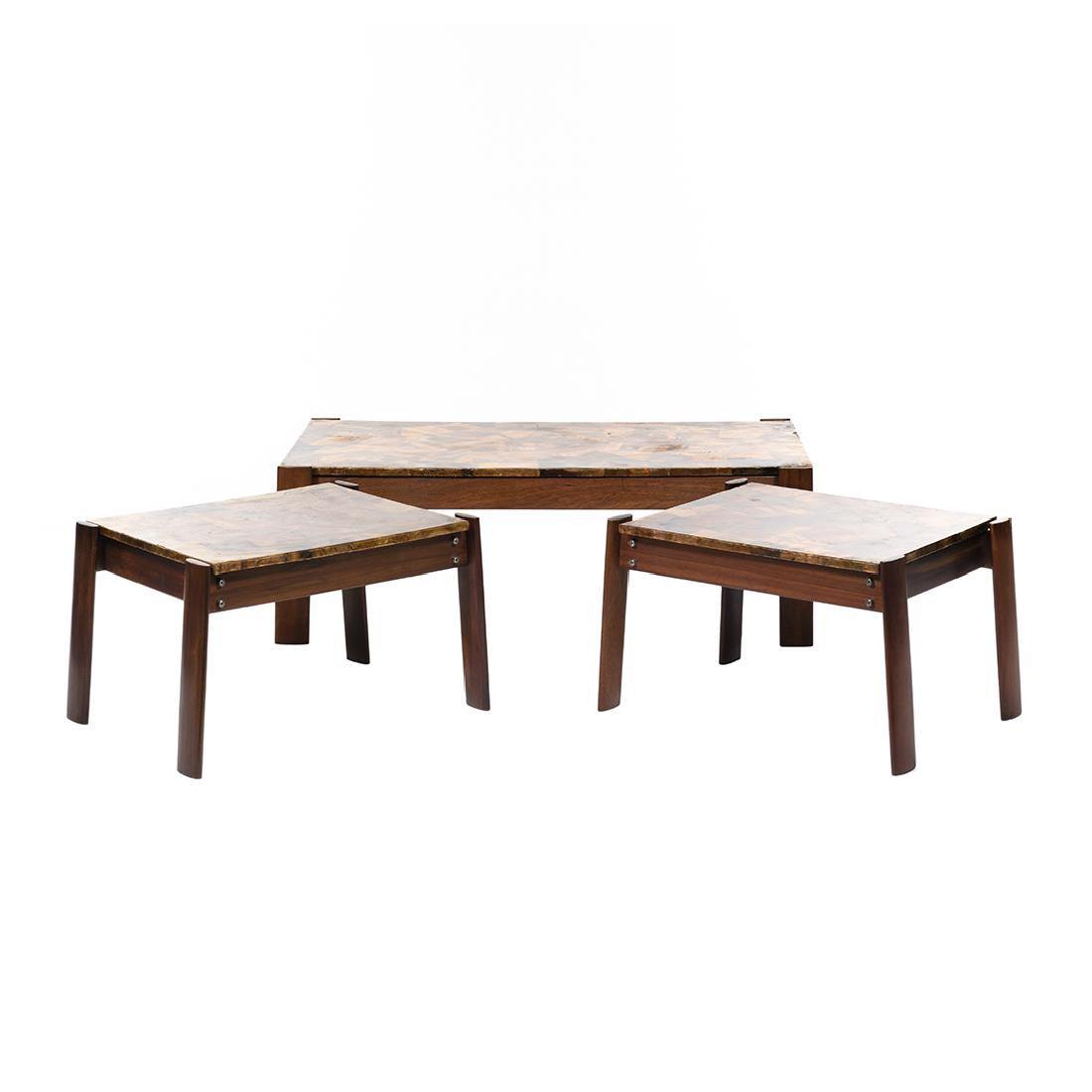 Percival Lafer Coffee Table and End Tables (3) (1 of 9)