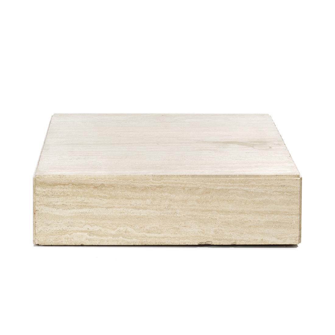 Travertine Coffee Table (1 of 6)