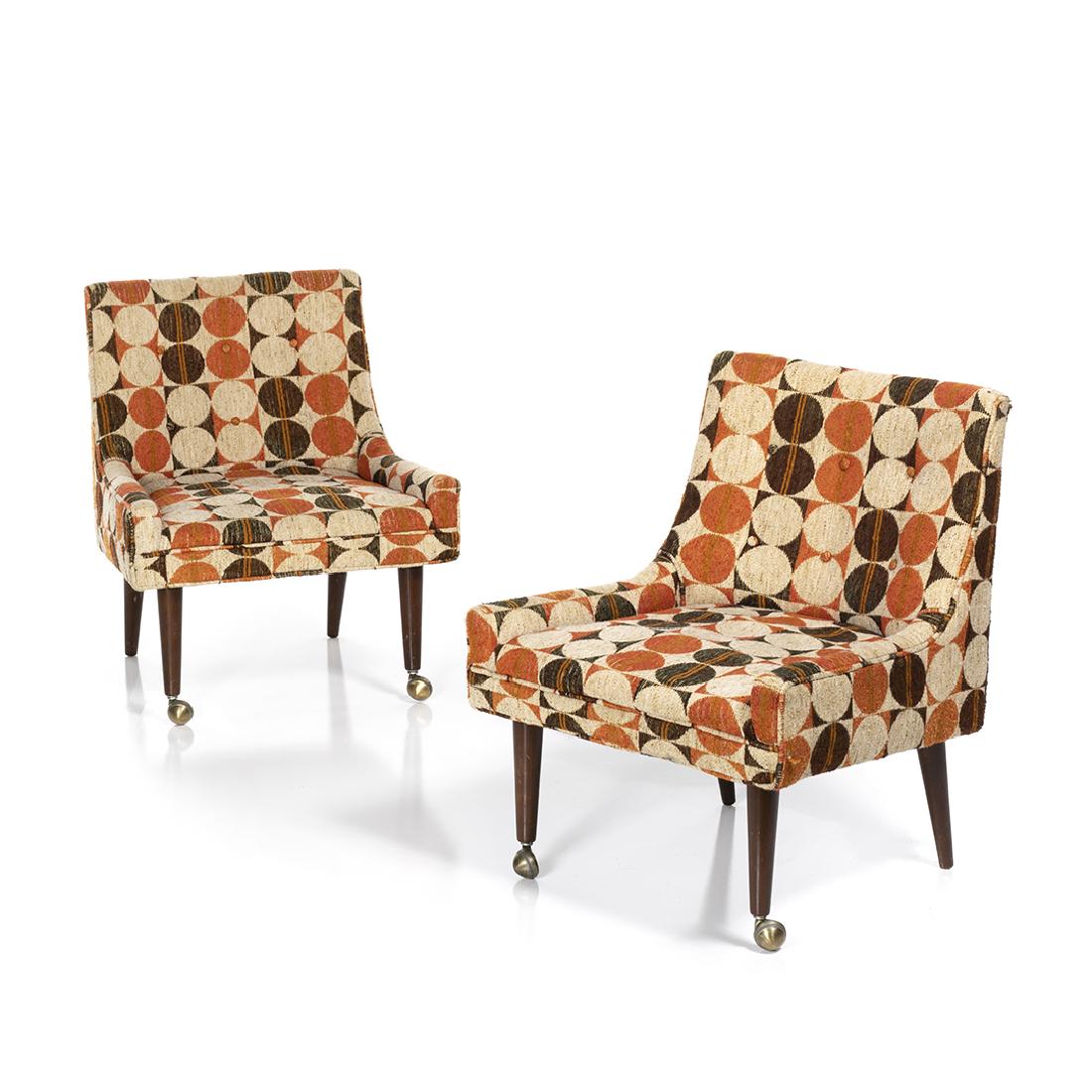 Harvey Probber Style Lounge Chairs (2) (1 of 2)