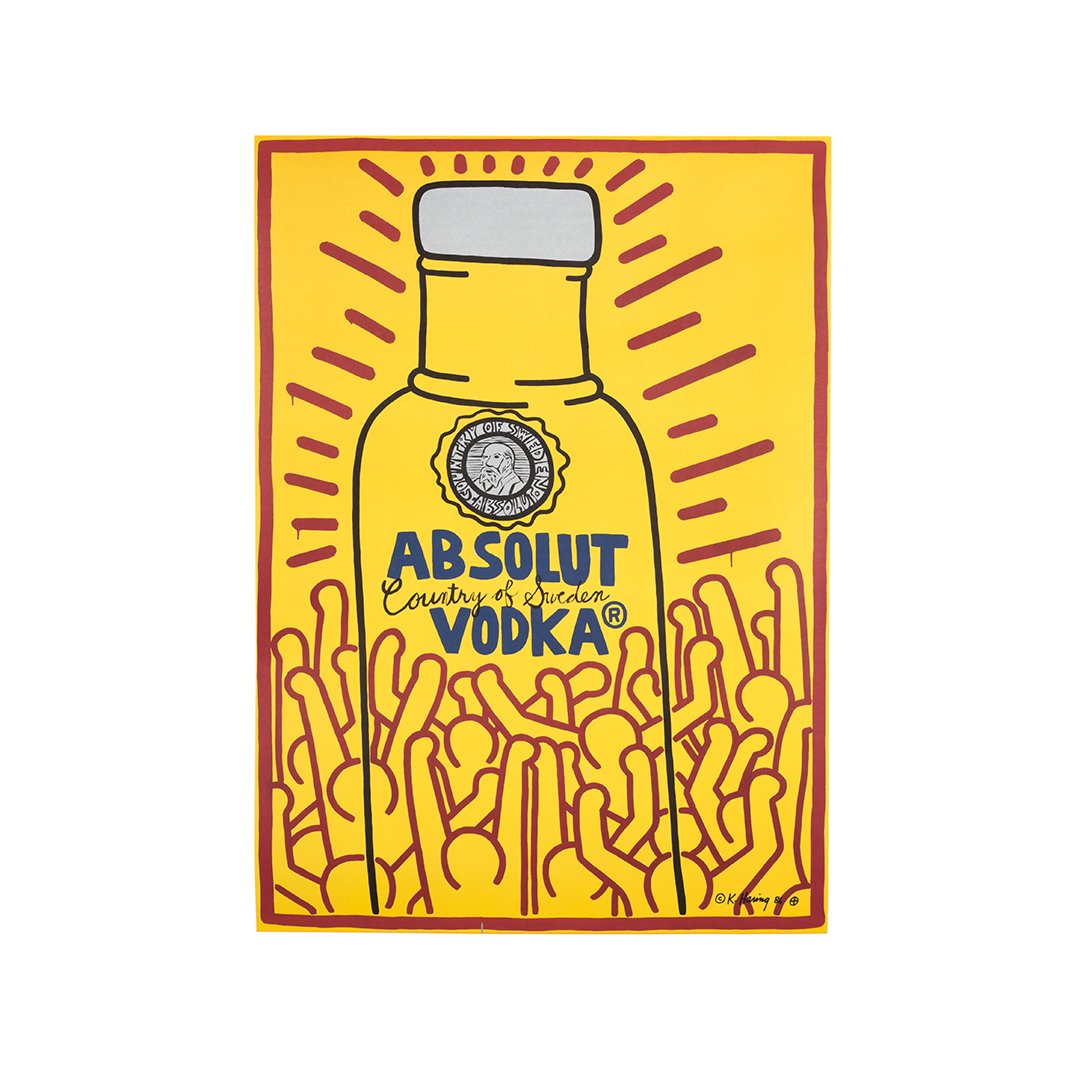 Keith Haring Absolut Vodka Lithograph (1 of 2)