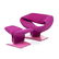 Pierre Paulin Ribbon Chair and Ottoman (2)