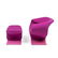 Pierre Paulin Ribbon Chair and Ottoman (2) - 2