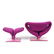 Pierre Paulin Ribbon Chair and Ottoman (2) - 4