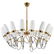Stilnovo Brass Chandelier