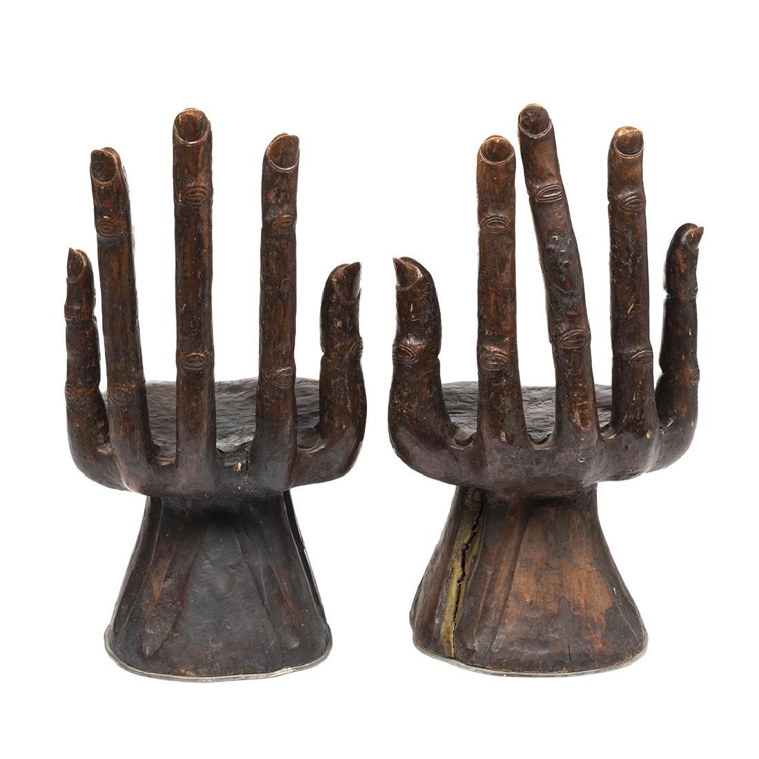 Pedro Friedeberg Style Hand Chairs (2) (1 of 8)