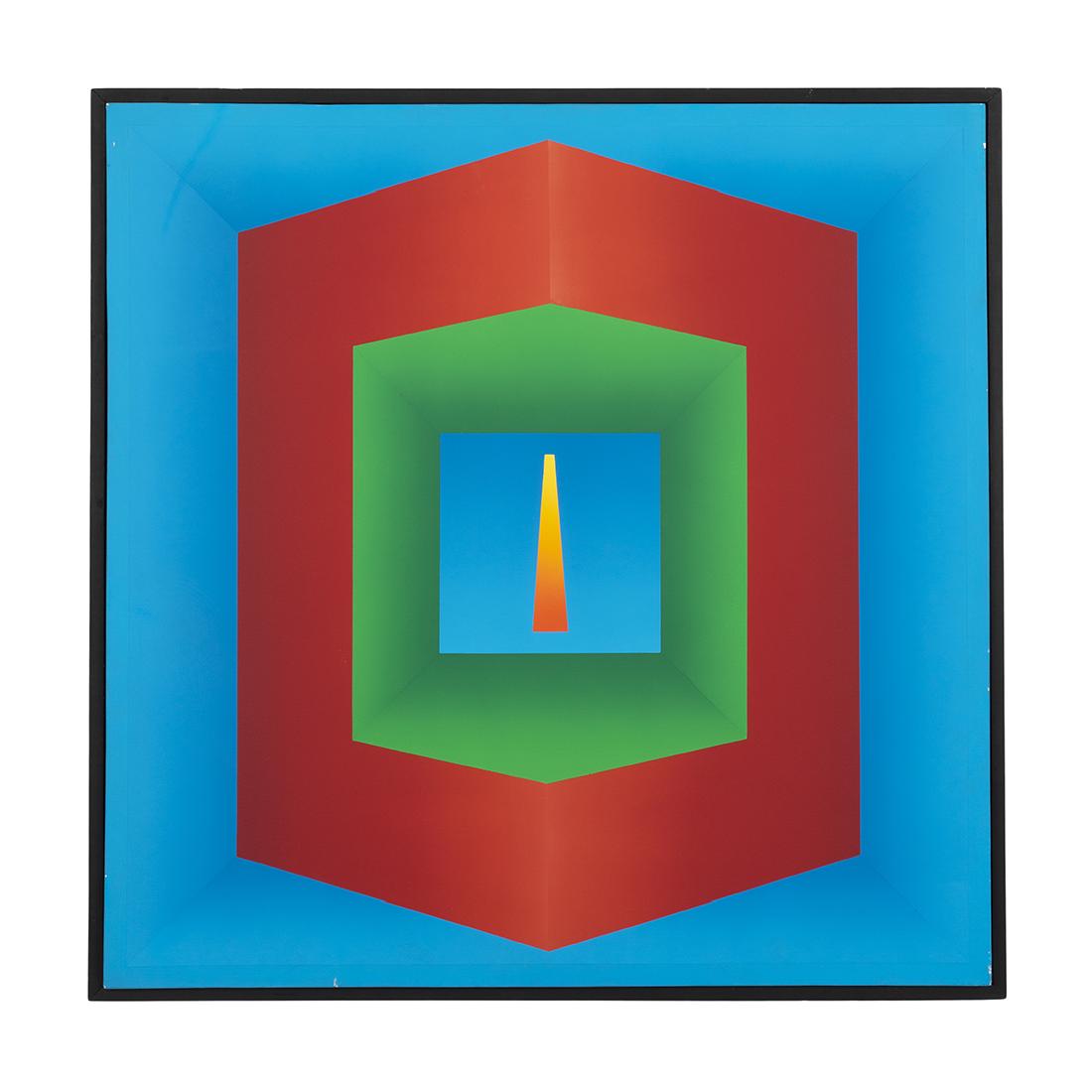 Francis Tansy Hard-Edge Painting (1 of 5)