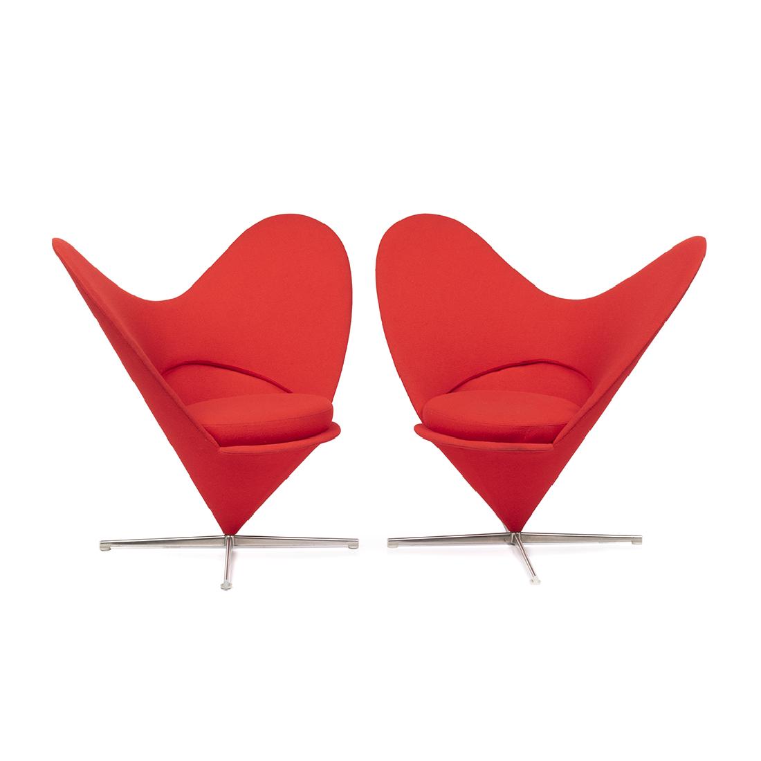 Verner Panton Heart Chairs (2) (1 of 7)