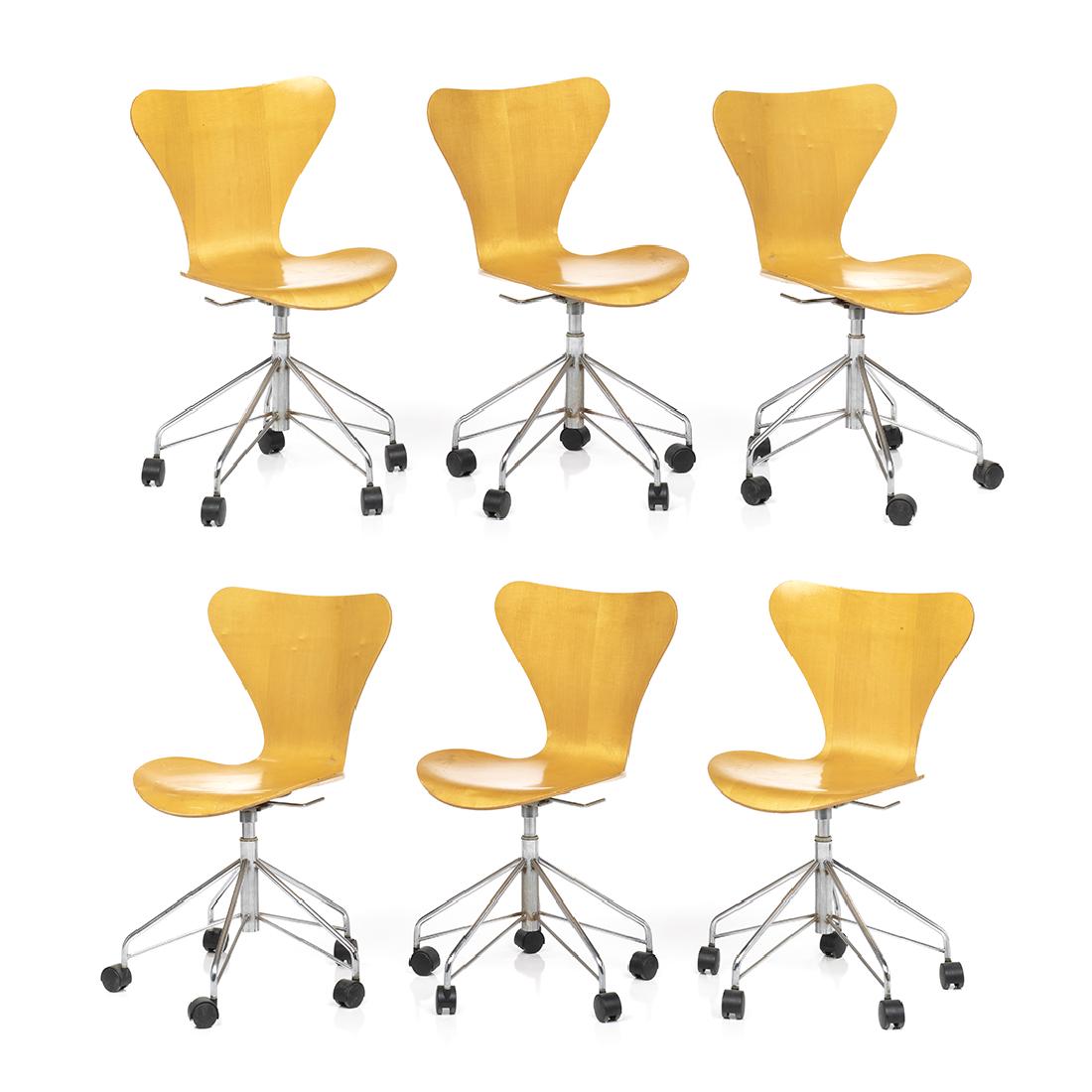 Arne Jacobsen Series 7 Chairs (6) (1 of 7)