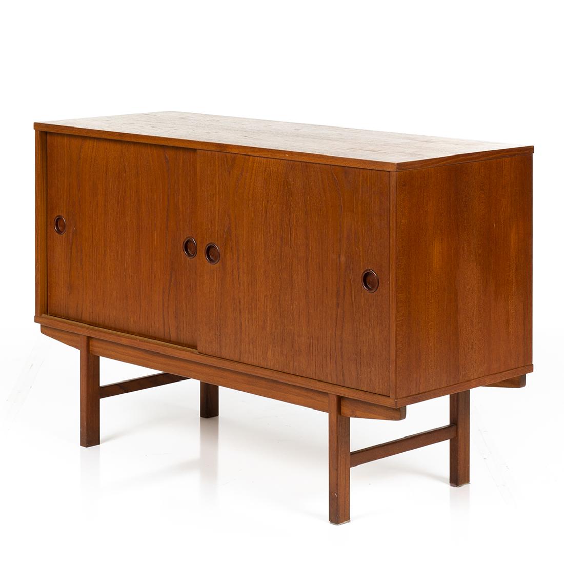 Danish Teak Credenza: Teak credenza, Denmark 1960s.