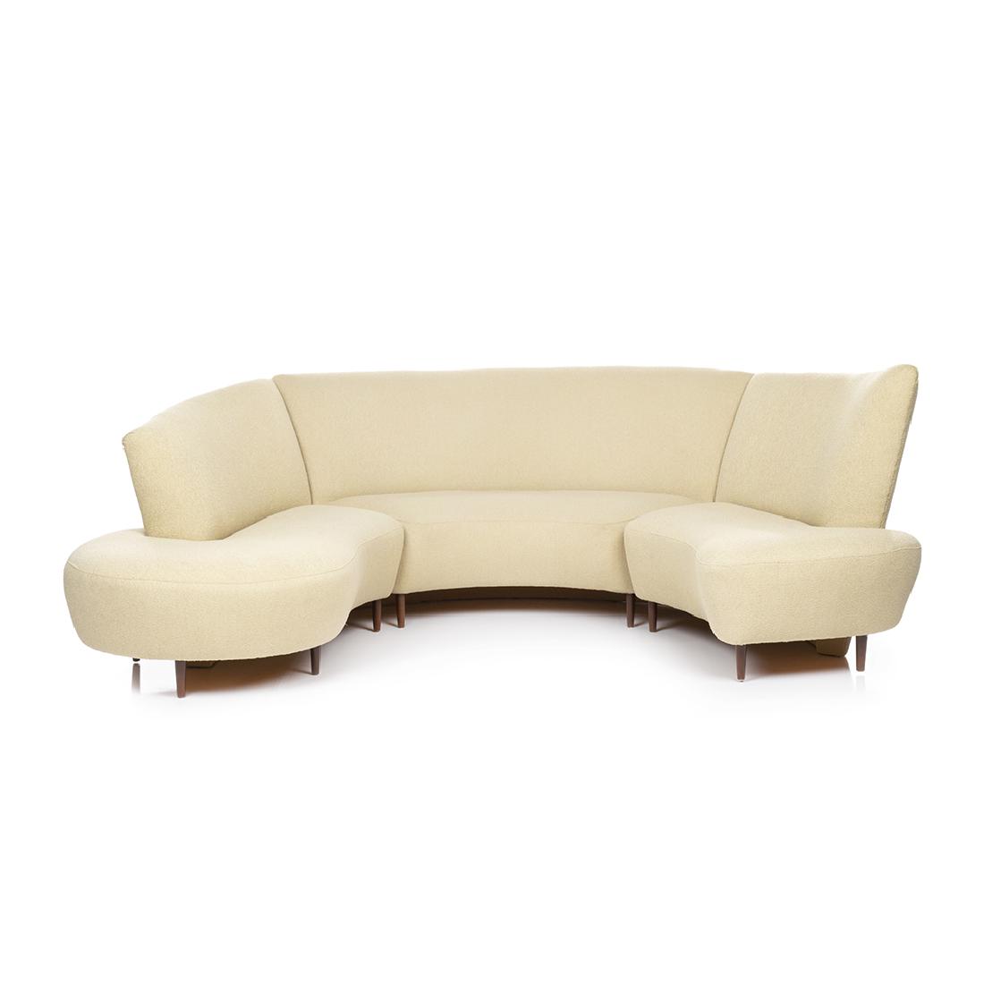 Vladimir Kagan Bilbao Sectional: Bilbao sectional by Vladimir Kagan for Weiman Preview, 1970s.