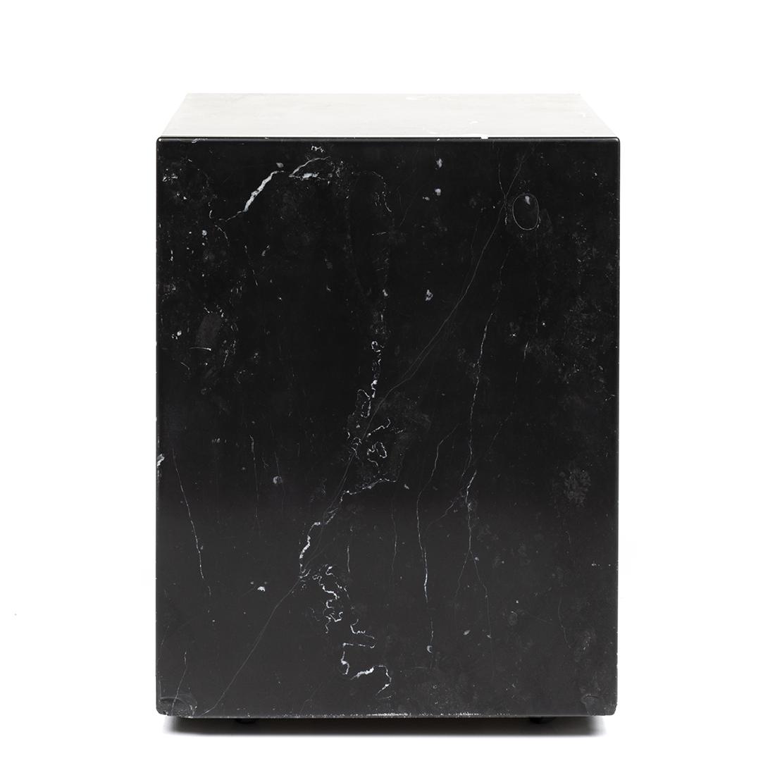 Black Marble Cube Table (1 of 5)