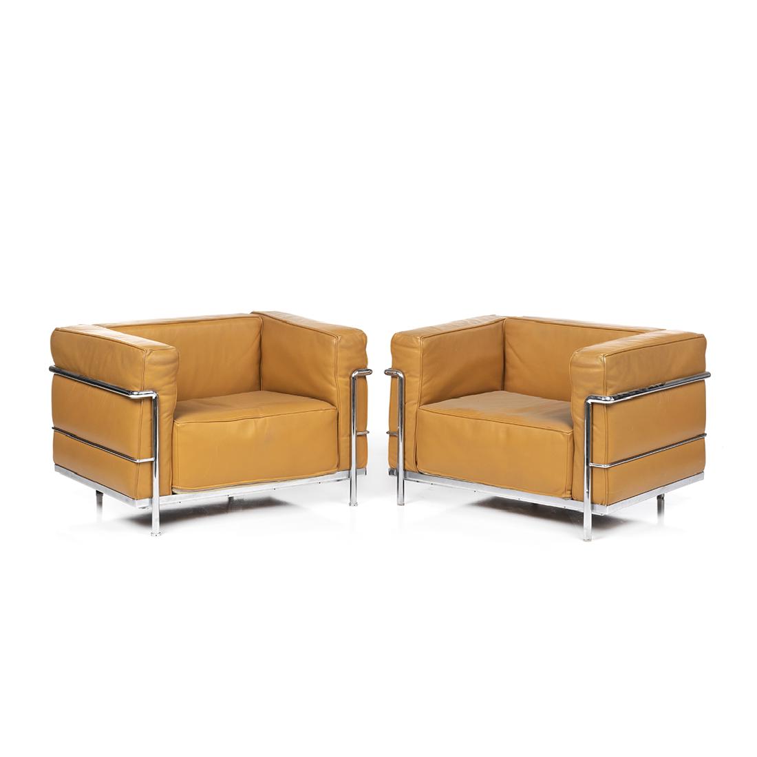 Le Corbusier Style Lounge Chairs (2) (1 of 8)