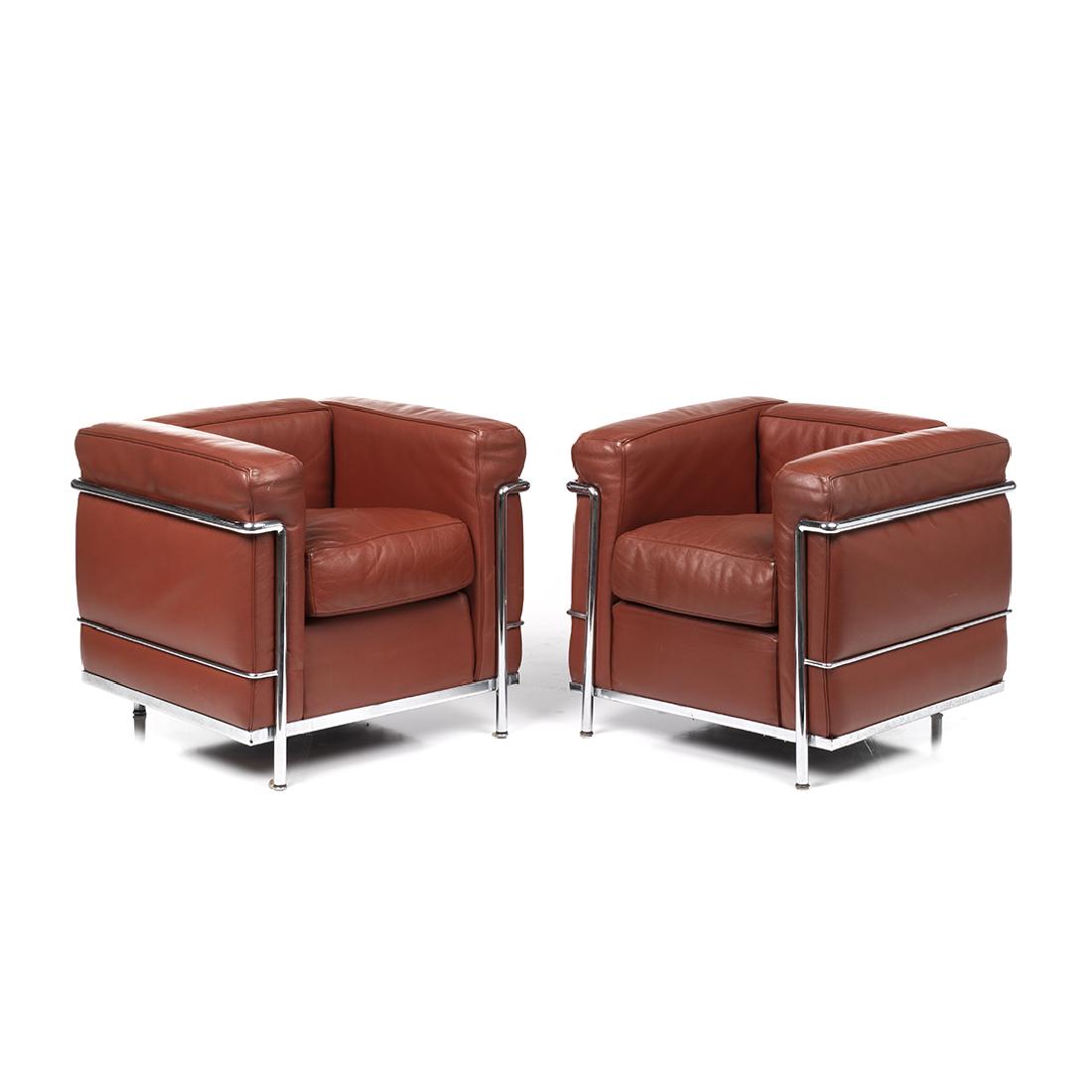 Le Corbusier LC2 Easy Chairs (2) (1 of 11)