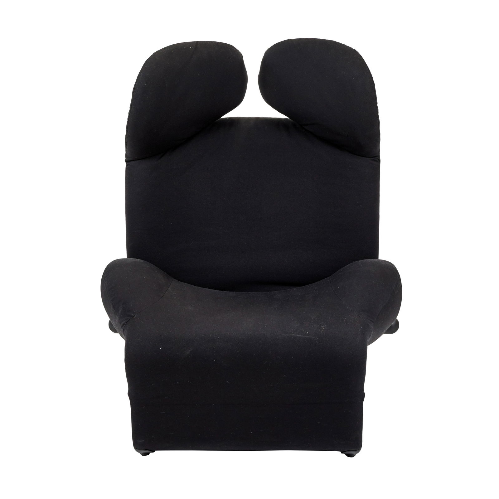 Toshiyuki Kita Wink Lounge Chair: Wink convertible lounge chair by Toshiyuki Kita for Cassina, Italy 1980s.