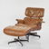 Charles Eames Lounge 670 Chair and Ottoman (2) - 2