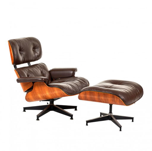 Charles Eames Rosewood Lounge Chair And Ottoman 2 Charles Eames Rosewood Lounge Chair And Ottoman 2