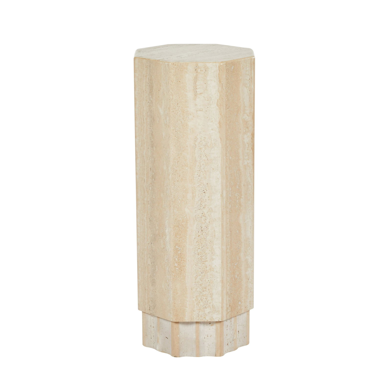 Travertine Pedestal (1 of 2)