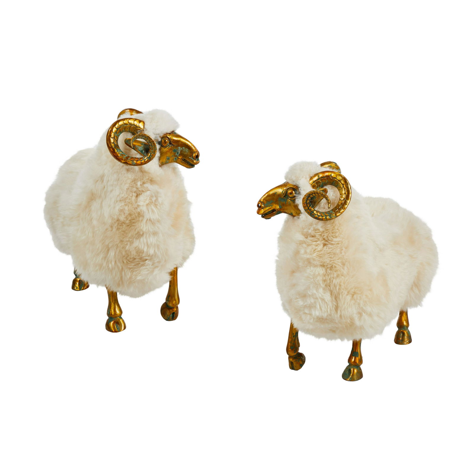 Francois-Xavier Lalanne Style Sheep Scultpures (2) (1 of 8)