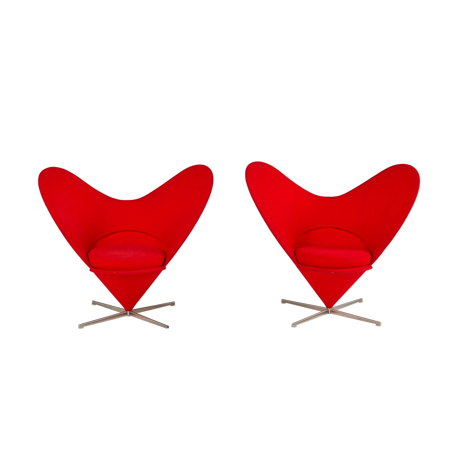 Verner Panton Heart Cone Chairs (2) (1 of 3)
