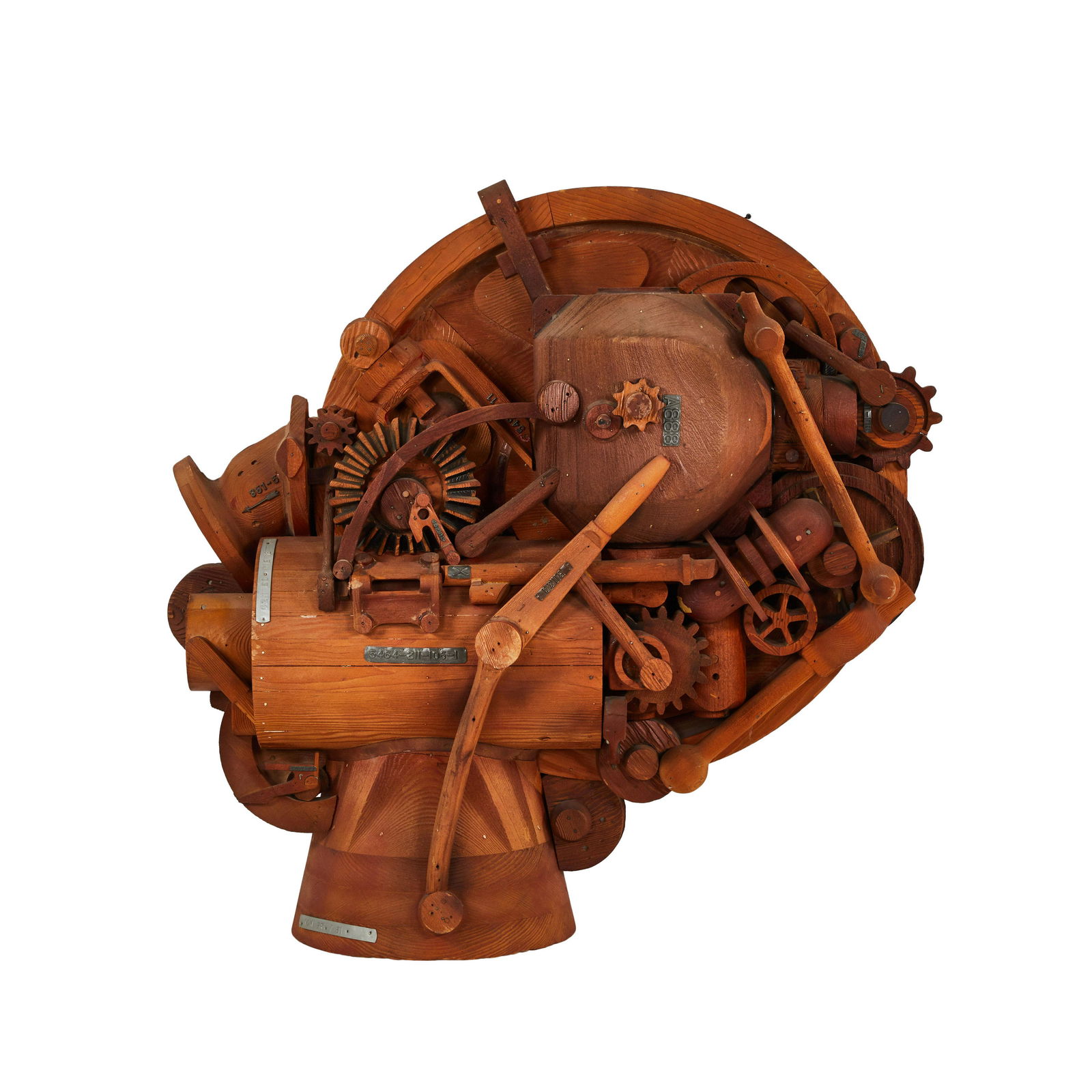 Industrial Redwood Assemblage (1 of 4)