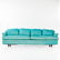 Edward Wormley Silk Sofa - 2