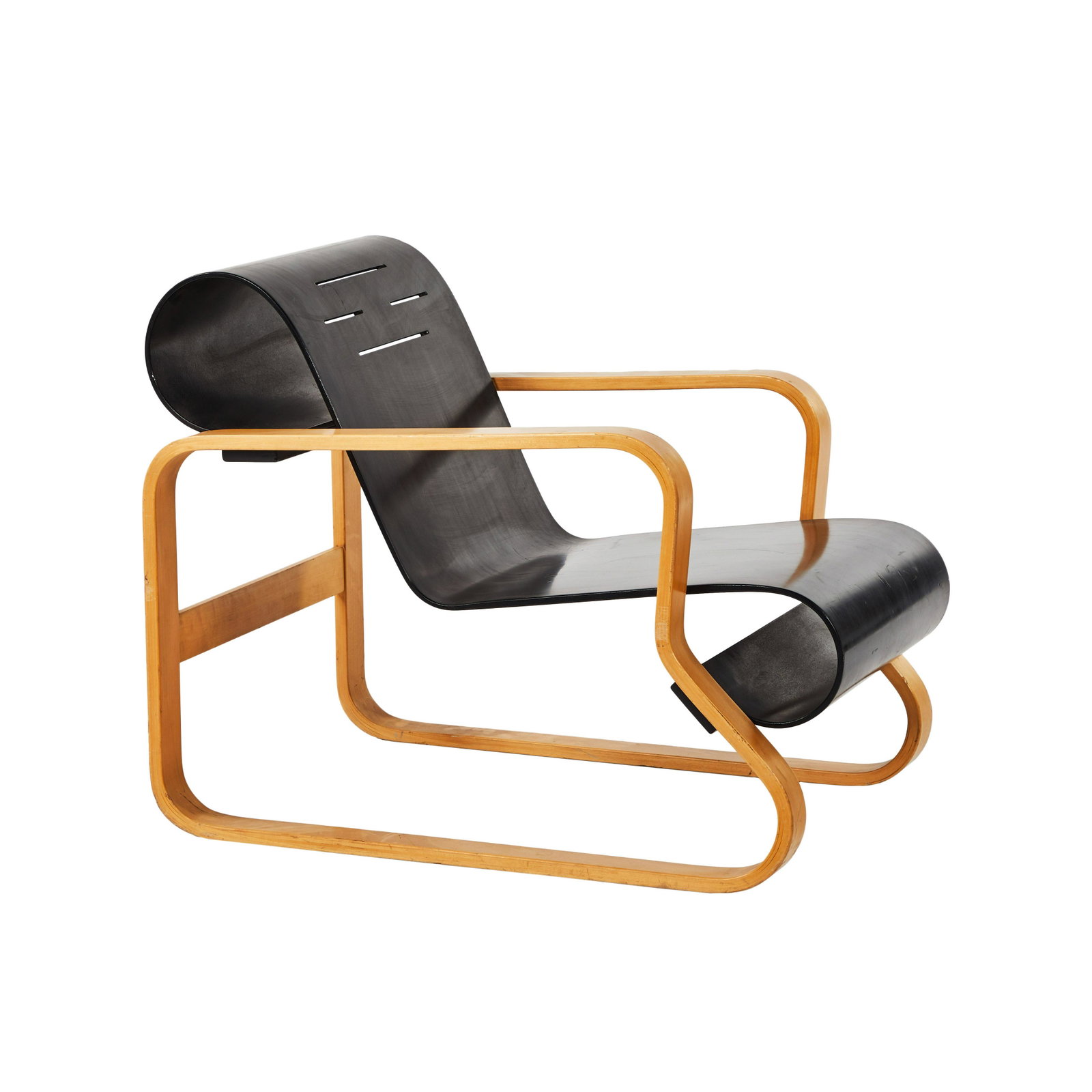 Alvar Aalto Lounge Paimio Lounge Chair: Paimio birch lounge chair by Alvar Aalto for Artek, Finland 1960s.