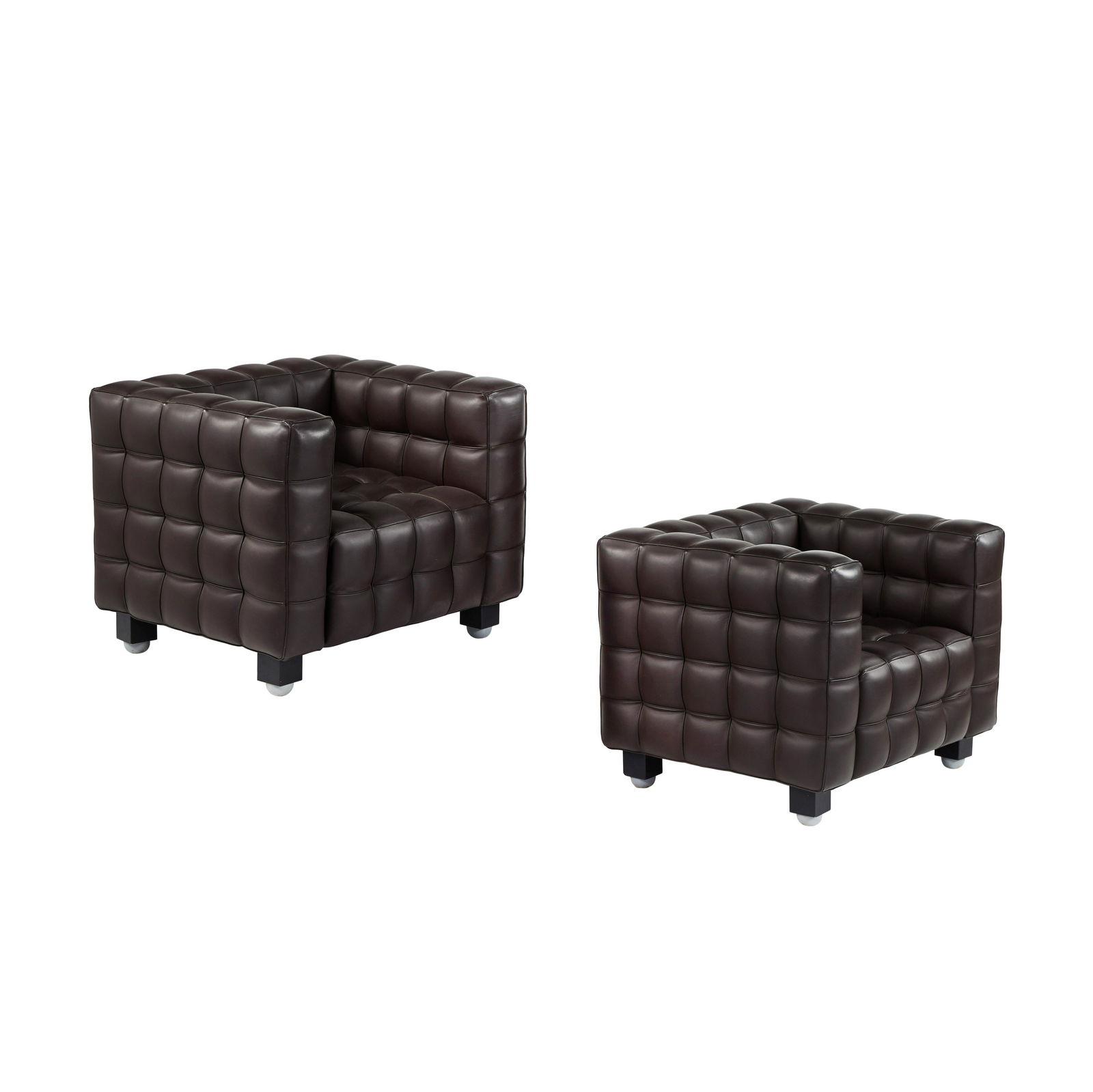Josef Hoffmann Kubus Lounge Chairs (2) (1 of 2)
