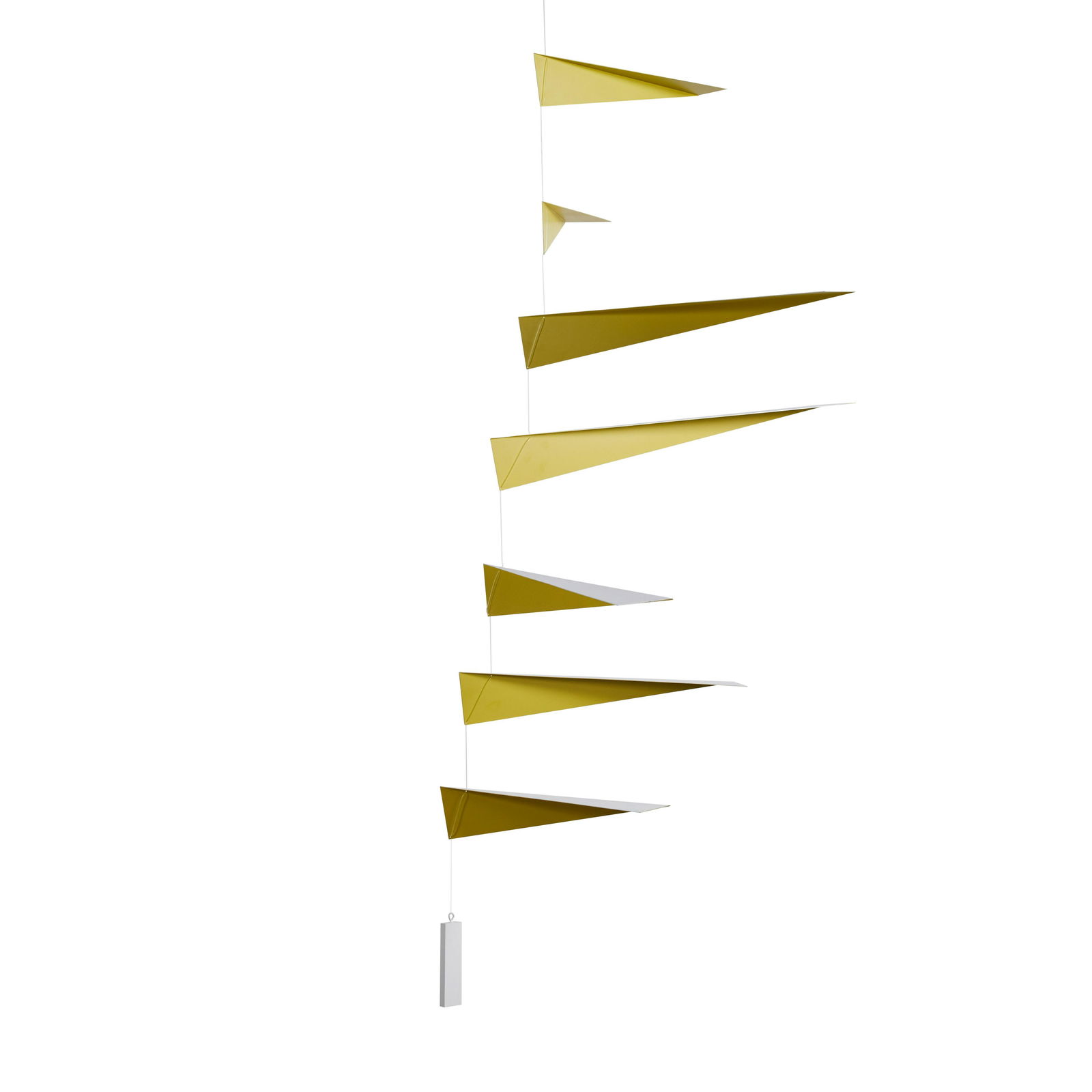 Allan Watts Mobile: Enamelled metal mobile by Allan Watts for Habitat, 1990s.