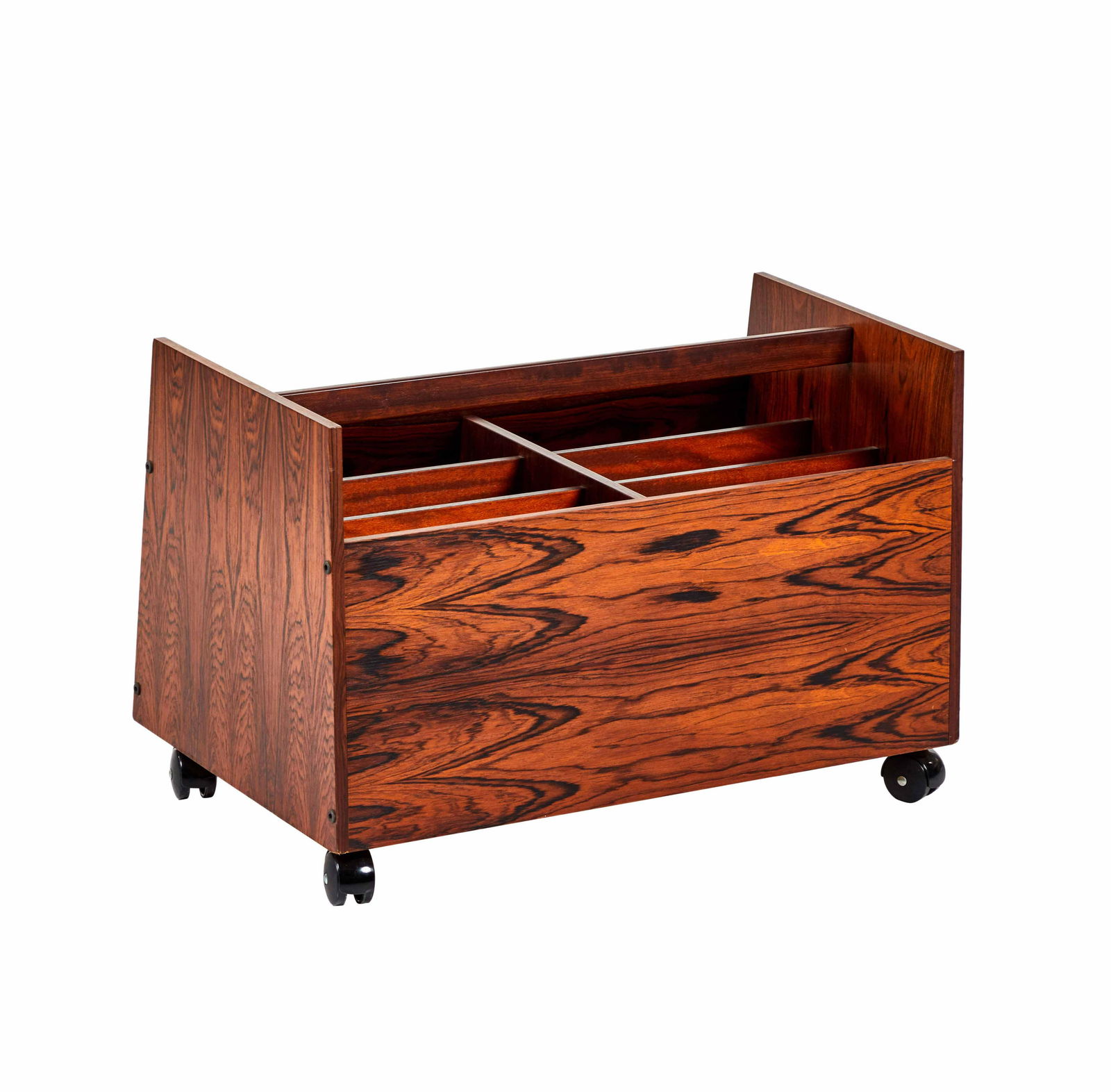 Bruksbo Rosewood Magazine Holder (1 of 4)