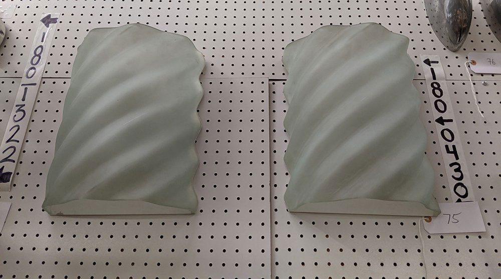 Rippled Wall Sconces (4) (1 of 1)